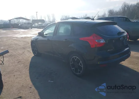 2012 Ford Focus Se from USA, damaged, VIN 1FAHP3K27CL407255